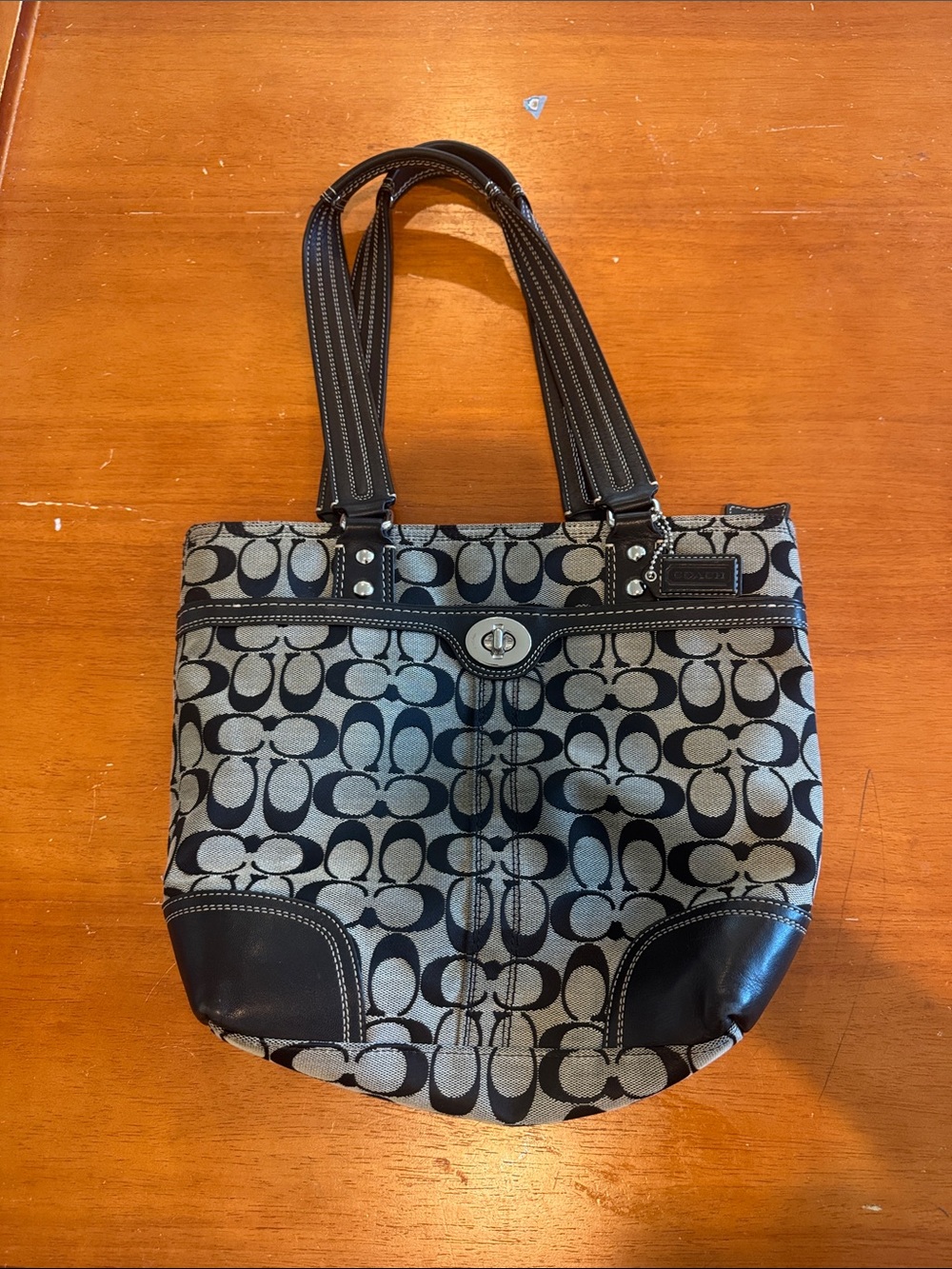 Vintage Coach Hampton shoulder bag